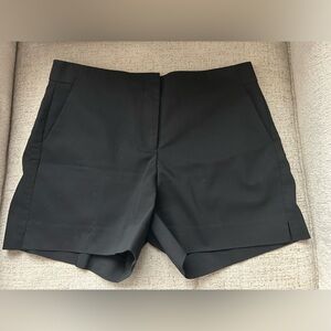 White House Black Market Black High-Rise Dress Shorts